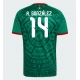Meksiko Armando Gonzalez #14 Replike Domaci Dres SP 2026 Kratak Rukav